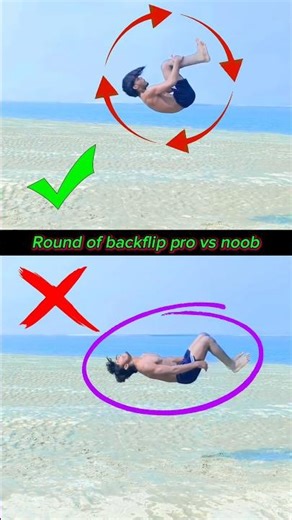 Roundoff Backflip Warning ⚠️ Don’t Make This Beginner Error #shorts #roundoff #backflip @raviflex01