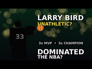 How “Unathletic” white guy Larry Bird Destroyed NBA