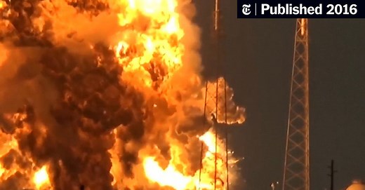 SpaceX Rocket Explodes at Launchpad in Cape Canaveral