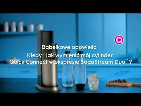 Jak wymienić nabój z gazem w ekspresie do wody SodaStream DUO