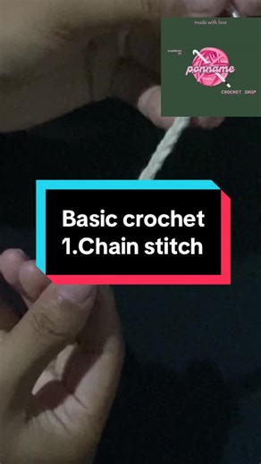 Learn Basic Crochet: The Chain Stitch