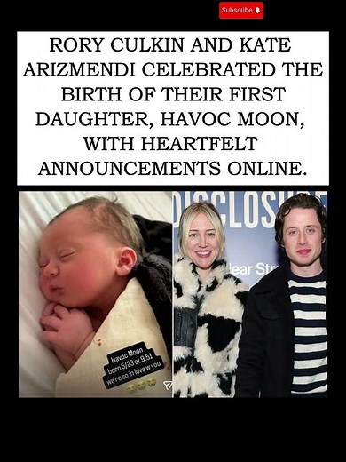 👶🌙 Rory Culkin Welcomes Baby Girl 💕✨ #roryculkin #babynews #celebritybaby