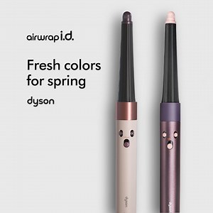 Perfect curls in pink or purple. Meet the Dyson Airwrap i.d™ multi-styler and dryer in Ceramic pink and Jasper plum. | Dyson