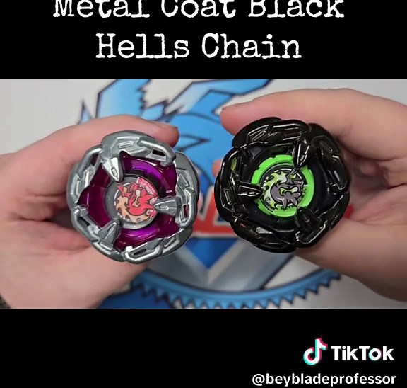 I finally have the metal coat black Hells Chain! #beybladex #beybladeunboxing #bakuten #unboxing #beyblade #tiktok #tik_tok #viral #trending