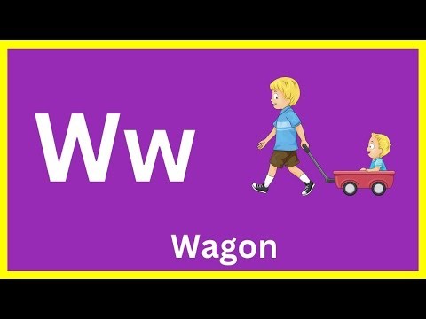 Learn letter W with Scope Kids| Watermelon, Wolf, Whale & Whistle #alphabet #ScopeKids