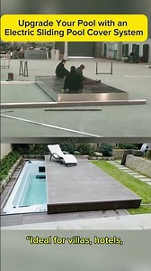 Motorized Pool Protection That Actually Works #poolsafety #automatic#backyardpool#sunroom #foryou