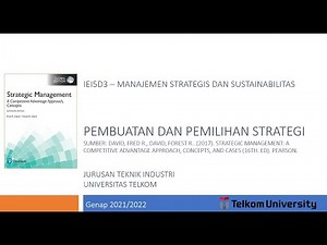 6.3 Matriks Perencanaan Strategis Kuantitatif (The Quantitative Strategic Planning Matrix/QSPM)
