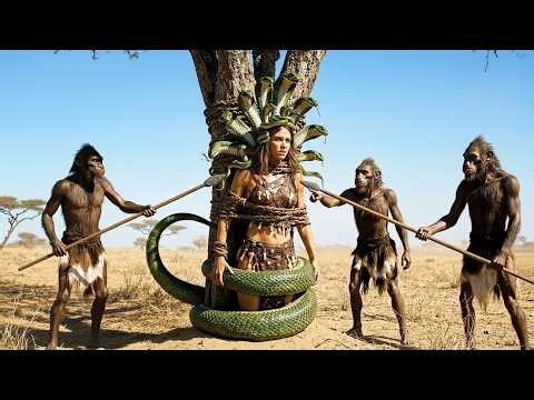 Ancient Survival Story | Homo Habilis Woman Transforms into Medusa After Eating Snake Eggs