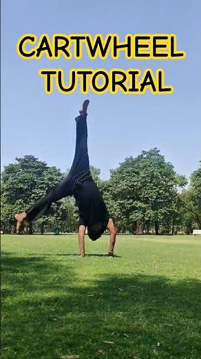 Cartwheel Tutorial 🤸🏻 | Easy Steps | For Beginners | How to do Cartwheel #gymnast #ytshorts #shorts