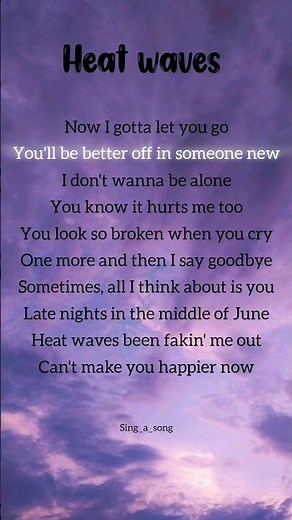 Heat waves (lyrics) #heatwaves #lyrics #shorts #song