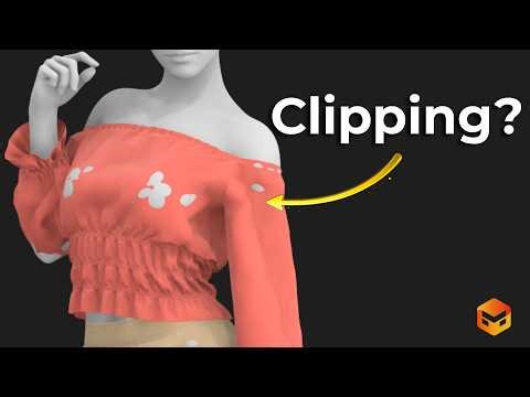 Why Your Clothes Keep Clipping in CLO3D (Fix It Properly)