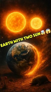 Two Suns on Earth… Could We Survive?🤯😨 #shorts #earth #science