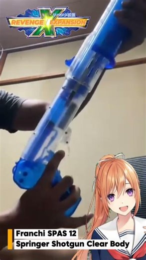 Pellet Gun Reviews: SPAS 12 Springer Airsoft Shotgun (Clear Body) #エアソフトネーション #airsoftcqb