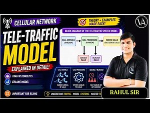 Tele Traffic Model Explained in Detail | Erlang Model | Cellular Network |