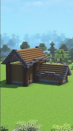 Minecraft Spruce House 🏠 Full tutorial is on my channel!