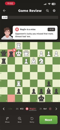 New Account New Checkmate