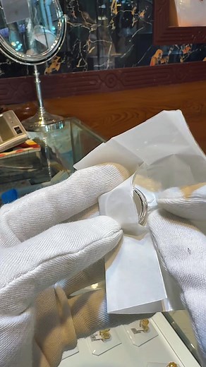 Men’s White Gold Ring from Hanif Jewellery