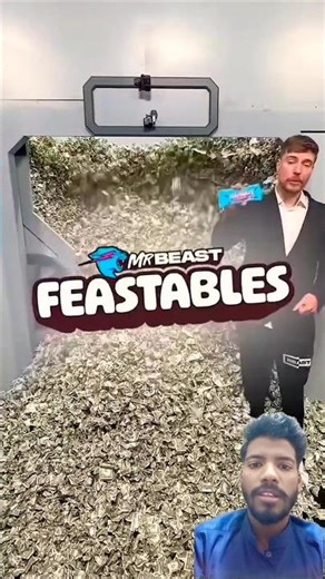 Buy Feastable and Win Unlimited Money😯 #shorts #mrbeast