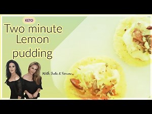 Keto Lemon Pudding | Iveta & Simone