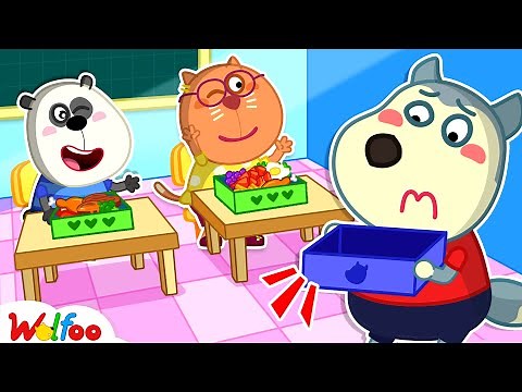 Wolfoo Forgot His Lunch Again?! 🍱😬 A Funny School Day Story | Wolfoo Channel | Kids Cartoon