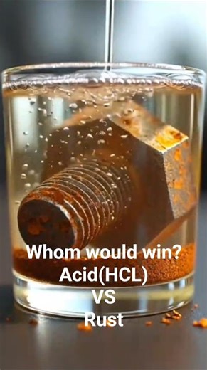 WHAT ACID DOES TO RUST 😳