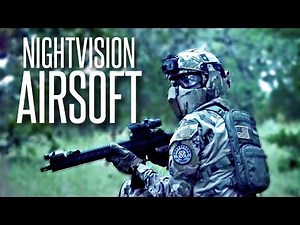 HUNTING AIRSOFTERS WITH NIGHTVISION - Airsoft Night Ops Gameplay