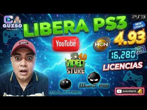 Unlock PS3 4.93 HEN OFFICIAL - VIDEOSTORE 4.0