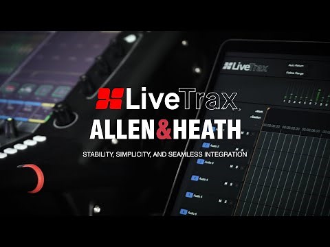 Harrison LiveTrax - Multitrack Recording and Virtual Sound Check Solution for Allen & Heath Mixers