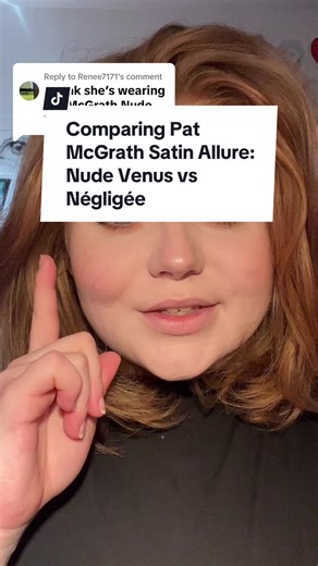 Comparing Pat McGrath Satin Allure: Nude Venus vs Négligée