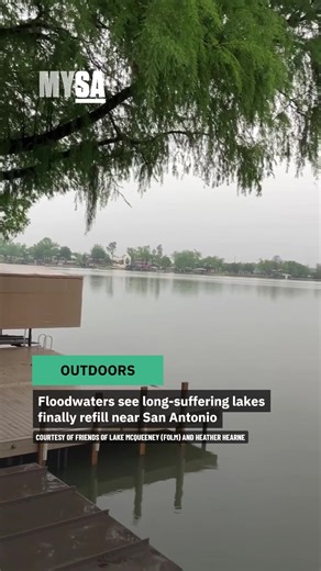 Three years after being fully drained, Lake McQueeney, near Seguin, is all but refilled. After new dams helped the long-suffering lake begin its recovery in March, heavy rains and floodwaters on April 20 saw the Guadalupe Reservoir refill seemingly overnight, much to the delight of its lakefront residents. 📸: Courtesy of Friends of Lake McQueeney (FOLM) and Heather Hearne Read more about Lake McQueeney at MySA.com.