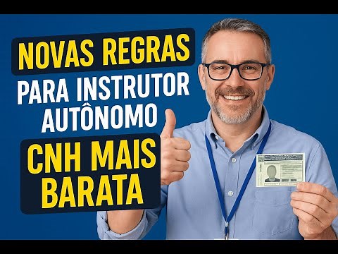 CNH SEM AUTOESCOLA: NOVAS REGRAS! Como ser Instrutor Autônomo? (Requisitos, Carros e Motos)
