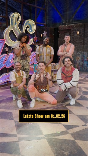 & JULIA - Das Pop-Musical on Instagram: "Der letzte Countdown läuft! Nur noch 1 Woche & JULIA – dann heißt es Abschied nehmen von unserem Pop-Musical. 💖 🎟️ Jetzt letzte Tickets sichern, bevor der Vorhang endgültig fällt! Ticketlink in der Bio. 🔗 #undjuliahamburg #undjulia"