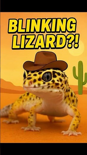 Leopard Gecko Facts | The Cowboy of the Lizard World! #animals #wildlife #facts #entertaininganimals