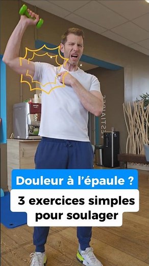 Douleur à l’épaule : 3 exercices simples pour la soulager rapidement