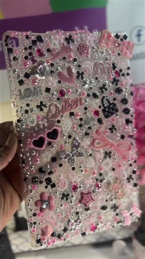 DIY Blinged out Tablet Case