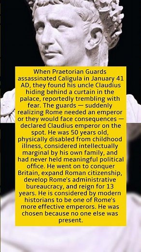 He Was Declared Emperor of Rome While Hiding Behind a Curtain During an Assassination