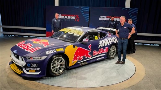 The covers have come off the first Triple Eight Ford Supercar since 2009! Read all the details of the bombshell news on Auto Action website! | Auto Action