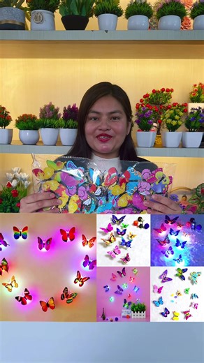 Glowing Butterfly Wall Decor Ideas