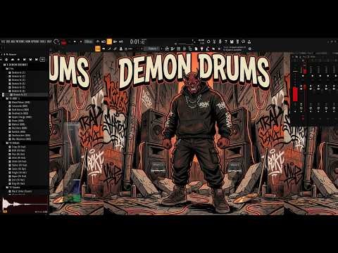 [FREE] DEMON (DRUM KIT ) | Hard Trap , Trap , 808