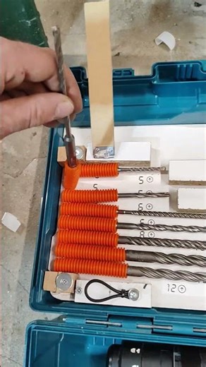 makita sds drill bit storage