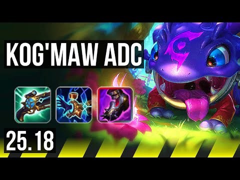 KOG'MAW & Lulu vs KAI'SA & Rakan (ADC) | KR Master | 25.18