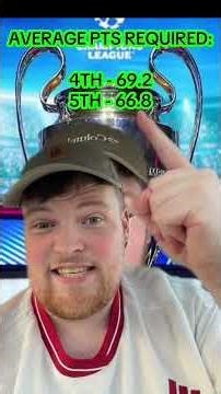 ✅ Man Utd need *** points to QUALIFY for the Champions League! (It’s less than you think)