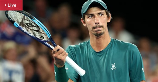 Australian Open day two: Popyrin’s five-set frustration; 100,000  record attendance; Wawrinka lives to fight another day