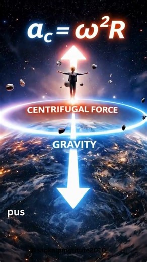 84 Minutes Earth Day = Weightlessness on Earth