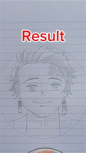 How to draw Tanjiro (New Look)! 🤫⚡ #Shorts #Drawing #Anime