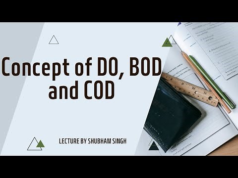 Concept of DO, BOD and COD | Environmental Pollution and Control | UGC NET | Environment Science P-2