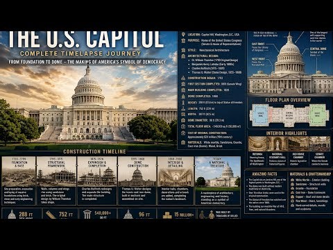 Inside the Construction of the United States Capitol | Cinematic Documentary