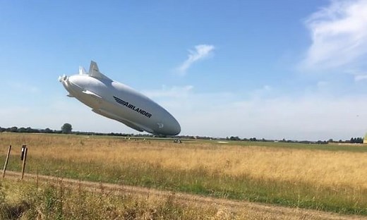 World's largest aircraft crashes during second test flight – video
