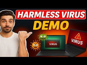 Create a FAKE Virus That Looks Scary (But Is 100% Harmless) 😱
