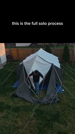 Can One Person Set Up a Kodiak Canvas Tent Alone?